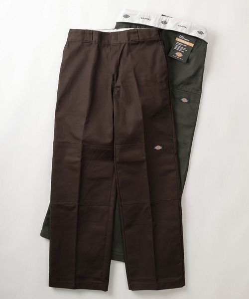Dickies(ディッキーズ)の「【Dickies/ディッキーズ】ダブルニー チノワークパンツ/TCツイル(チノパンツ・メンズ・チャコールグレー/ブラック/ベージュ/ネイビー/ダークブラウン/グリーン/オリーブ・30inch/28inch/36inch/34inch/32inch)」の11枚目の写真