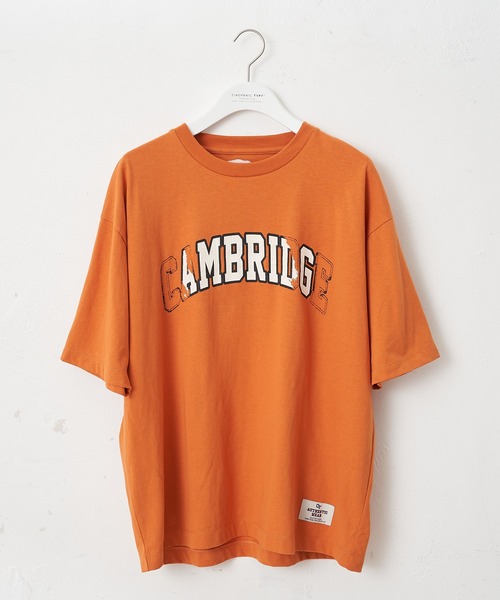 CIAOPANIC TYPY（チャオパニックティピー）の「USAコットンカレッジクラッシュプリントTee（Tシャツ/カットソー・メンズ・ネイビー/オレンジ/オフホワイト・M/S/XL/L）」の13枚目の写真