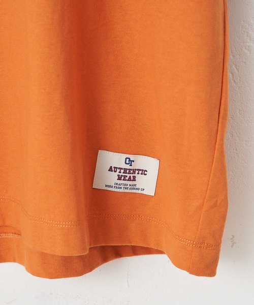 CIAOPANIC TYPY（チャオパニックティピー）の「USAコットンカレッジクラッシュプリントTee（Tシャツ/カットソー・メンズ・ネイビー/オレンジ/オフホワイト・M/S/XL/L）」の16枚目の写真