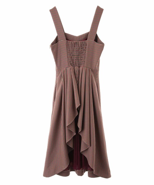 31 Sons de mode（トランテアン　ソン　ドゥ　モード）の「バックフリルジャンスカ（ジャンパースカート・レディース・ベージュ/ブラウン・36/38）」の17枚目の写真