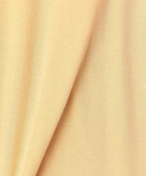 AURALEE（オーラリー）の「＜AURALEE（オーラリー）＞シアー ロングスリーブ カットソー ■■■（Tシャツ/カットソー・レディース・イエロー/ブラック・1）」の10枚目の写真