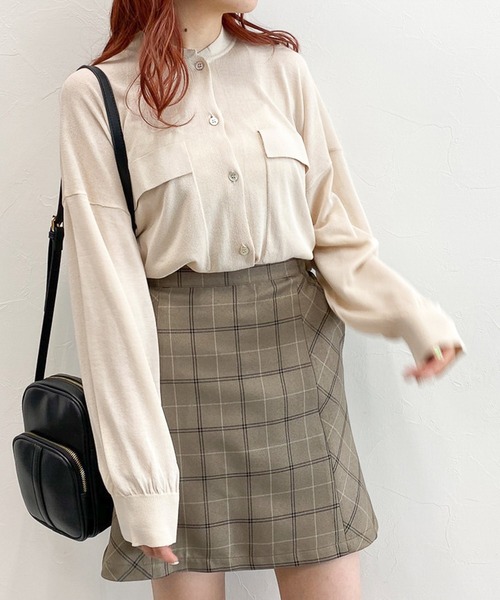 Heather（ヘザー）の「デイリーセットアップアソートミニスカート　215253（スカート・レディース・ブラック系その他/ベージュ系その他/ブルー・S/M）」の12枚目の写真