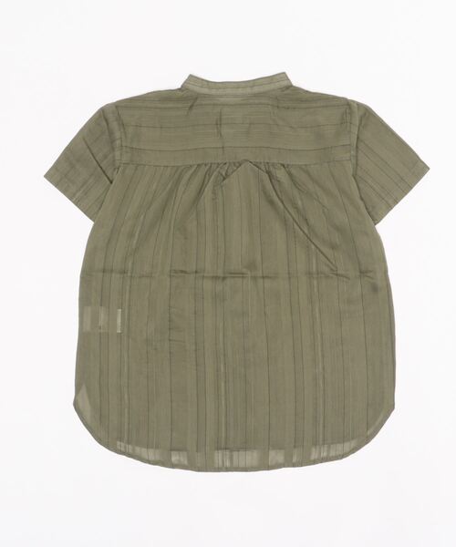 LOWRYS FARM（ローリーズファーム）の「ドレスチュニックシャツ　956358（シャツ/ブラウス・キッズ・ホワイト/グリーン/オレンジ・110cm/120cm/130cm）」の4枚目の写真