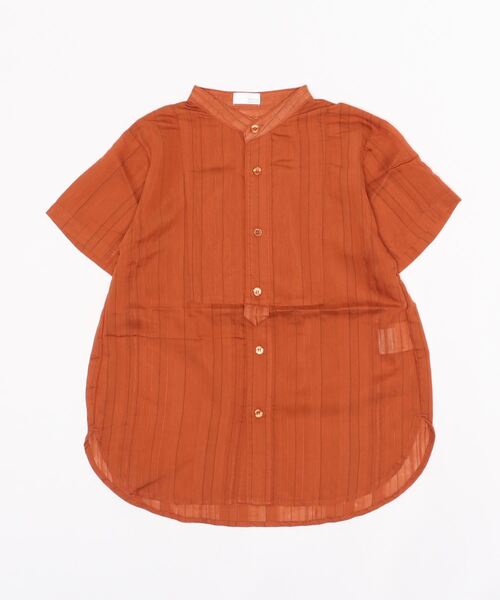 LOWRYS FARM（ローリーズファーム）の「ドレスチュニックシャツ　956358（シャツ/ブラウス・キッズ・ホワイト/グリーン/オレンジ・110cm/120cm/130cm）」の8枚目の写真