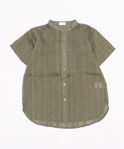 LOWRYS FARM（ローリーズファーム）の「ドレスチュニックシャツ　956358（シャツ/ブラウス・キッズ・ホワイト/グリーン/オレンジ・110cm/120cm/130cm）」の7枚目の写真