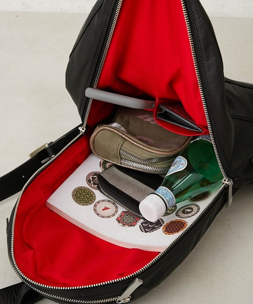 Kawa-Kawa（カワカワ）の「【kawa-kawa(カワカワ)】NO1266 softレザーリュック（バックパック/リュック・レディース・ブラック・FREE）」の9枚目の写真