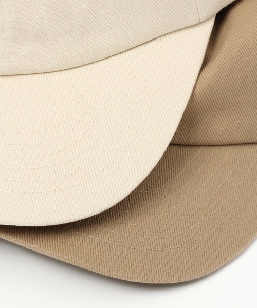 LEPSIM(レプシィム)の「機能付きシンプルCAP 956181(キャップ・レディース・ブラック/ベージュ/アイボリー・ONE SIZE)」の6枚目の写真