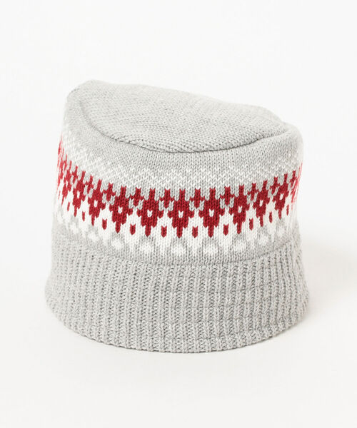 BEAMS（ビームス）の「BEAMS / ニット バケット ハット（ニットキャップ/ビーニー・メンズ・グレー/ブラック/ベージュ・ONE SIZE）」の8枚目の写真