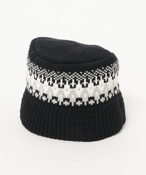 BEAMS（ビームス）の「BEAMS / ニット バケット ハット（ニットキャップ/ビーニー・メンズ・グレー/ブラック/ベージュ・ONE SIZE）」の11枚目の写真