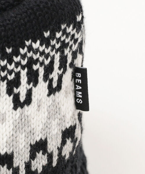 BEAMS（ビームス）の「BEAMS / ニット バケット ハット（ニットキャップ/ビーニー・メンズ・グレー/ブラック/ベージュ・ONE SIZE）」の12枚目の写真