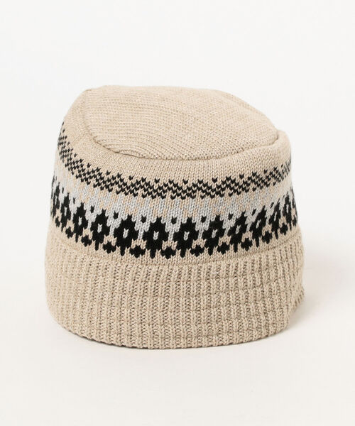 BEAMS（ビームス）の「BEAMS / ニット バケット ハット（ニットキャップ/ビーニー・メンズ・グレー/ブラック/ベージュ・ONE SIZE）」の14枚目の写真