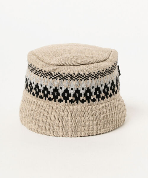 BEAMS（ビームス）の「BEAMS / ニット バケット ハット（ニットキャップ/ビーニー・メンズ・グレー/ブラック/ベージュ・ONE SIZE）」の15枚目の写真