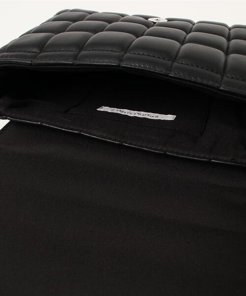 SPIRALGIRL（スパイラルガール）の「キルティングパターンショルダーバック（ショルダーバッグ・レディース・ブラック/オフホワイト・FREE）」の10枚目の写真