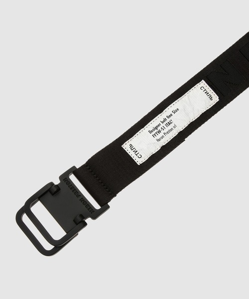 HERON PRESTON(ヘロンプレストン)の「TACTICAL TAPE BELT(ベルト・メンズ・ブラック系その他・ONESIZE)」の2枚目の写真