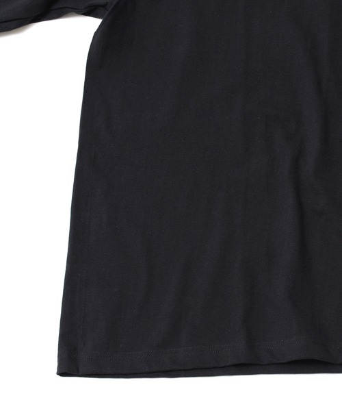 HANES(ヘインズ)の「Hanes ヘインズ BEEFY LONG SLEEVE POCKET T-SHIRT 1P ビーフィー クルーネック ロングスリーブ ポケット付きTシャツ(Tシャツ/カットソー・メンズ・ホワイト/ブラック/ネイビー/ダークグレー/ヘザーグレー・S/M/L/XL)」の16枚目の写真