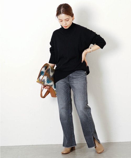 ★JOURNAL STANDARD★コットンカシミヤロングプルオーバー&amp;パンツ JOURNAL STANDARD（ジャーナルスタンダード）の「コットンカシミヤ