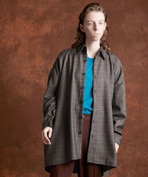 ENDER PRODUCTS | ビッグシルエット マルチパターン レギュラーカラーL/Sシャツ【ENDER PRODUCTS/エンダープロダクツ】(シャツ/ブラウス)