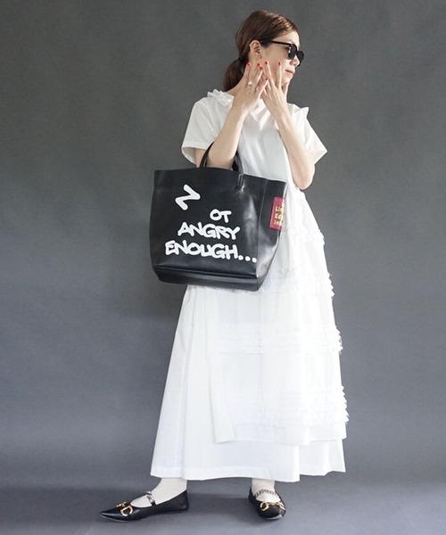 intoxic.(イントキシック)の「RESONATES 2021限定品 Mad strap tote マッドストラップトート(トートバッグ・レディース・ブラック/ブルー/ベージュ・FREE)」の17枚目の写真