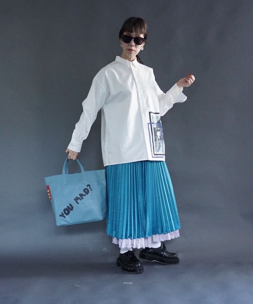 intoxic.(イントキシック)の「RESONATES 2021限定品 Mad strap tote マッドストラップトート(トートバッグ・レディース・ブラック/ブルー/ベージュ・FREE)」の12枚目の写真
