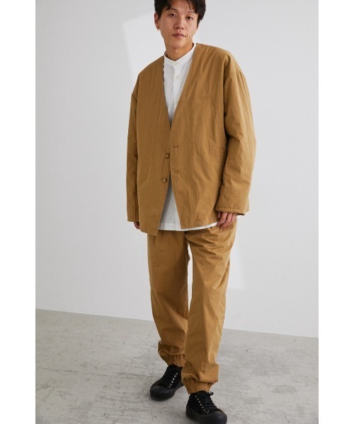 STYLEMIXER（スタイルミキサー）の「中綿入りトラックパンツ（その他パンツ・メンズ・ベージュ/ダークグレー・X-LARGE/MEDIUM/LARGE）」の4枚目の写真