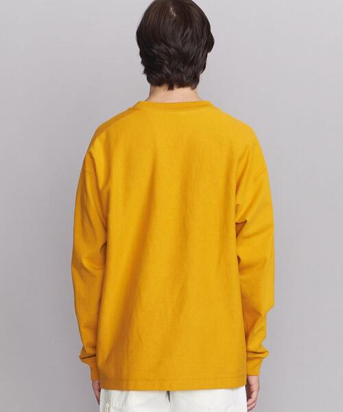 BEAUTY&YOUTH UNITED ARROWS(ビューティーアンドユースユナイテッドアローズ)の「BY 10oz ヘビーウェイト カットソー CL FW(Tシャツ/カットソー・メンズ・マスタード・S/M/L/XL/XXL)」の8枚目の写真