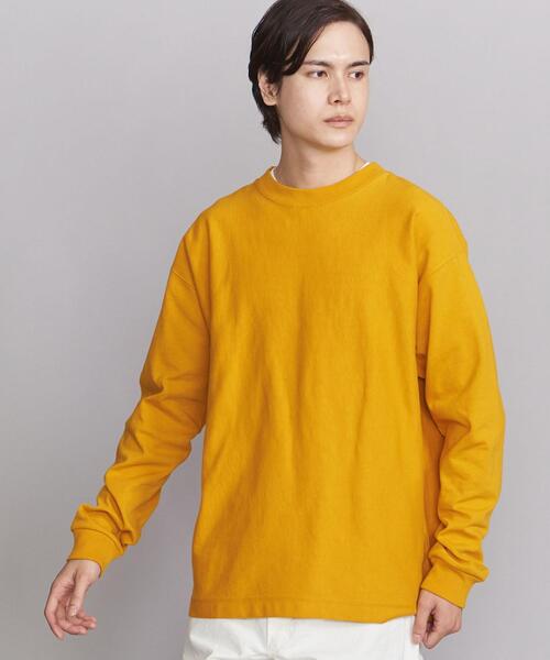 BEAUTY&YOUTH UNITED ARROWS(ビューティーアンドユースユナイテッドアローズ)の「BY 10oz ヘビーウェイト カットソー CL FW(Tシャツ/カットソー・メンズ・マスタード・S/M/L/XL/XXL)」の2枚目の写真