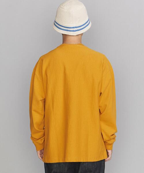 BEAUTY&YOUTH UNITED ARROWS(ビューティーアンドユースユナイテッドアローズ)の「BY 10oz ヘビーウェイト カットソー CL FW(Tシャツ/カットソー・メンズ・マスタード・S/M/L/XL/XXL)」の17枚目の写真