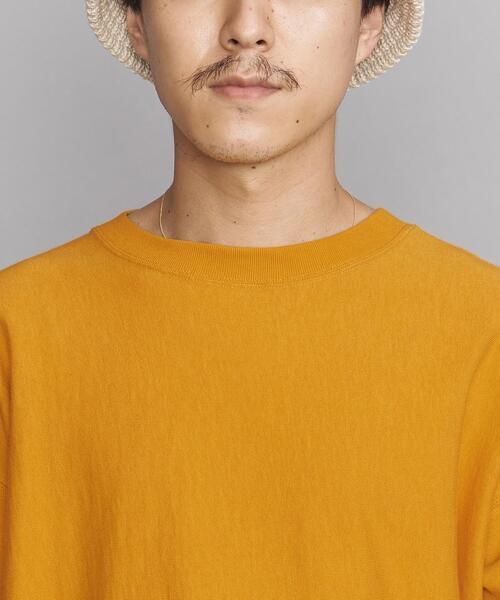 BEAUTY&YOUTH UNITED ARROWS(ビューティーアンドユースユナイテッドアローズ)の「BY 10oz ヘビーウェイト カットソー CL FW(Tシャツ/カットソー・メンズ・マスタード・S/M/L/XL/XXL)」の15枚目の写真