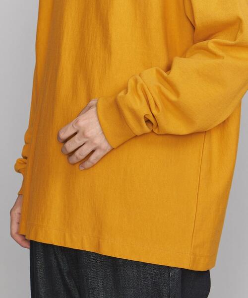 BEAUTY&YOUTH UNITED ARROWS(ビューティーアンドユースユナイテッドアローズ)の「BY 10oz ヘビーウェイト カットソー CL FW(Tシャツ/カットソー・メンズ・マスタード・S/M/L/XL/XXL)」の9枚目の写真