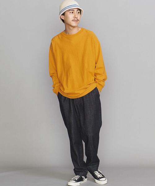 BEAUTY&YOUTH UNITED ARROWS(ビューティーアンドユースユナイテッドアローズ)の「BY 10oz ヘビーウェイト カットソー CL FW(Tシャツ/カットソー・メンズ・マスタード・S/M/L/XL/XXL)」の18枚目の写真