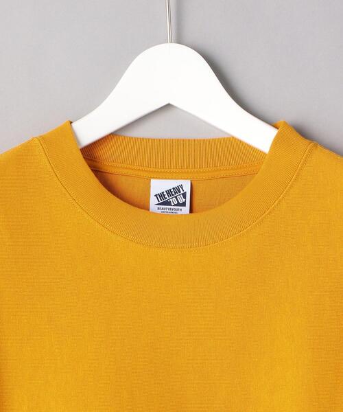 BEAUTY&YOUTH UNITED ARROWS(ビューティーアンドユースユナイテッドアローズ)の「BY 10oz ヘビーウェイト カットソー CL FW(Tシャツ/カットソー・メンズ・マスタード・S/M/L/XL/XXL)」の21枚目の写真