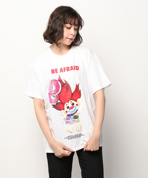 Trollsxland Be Afraid Tee Tシャツ カットソー Land By Milkboy ランドバイミルクボーイ のファッション通販 Zozotown