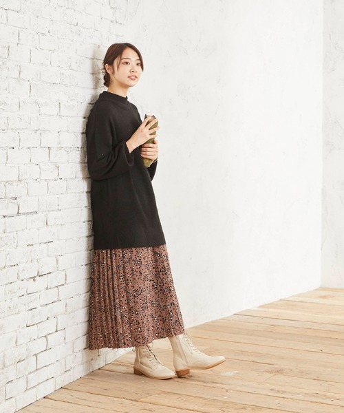 menue（メヌエ）の「晴雨兼用 レースアップ ミドルブーツ（ブーツ・レディース・ブラック/アイボリー/ダークブラウン/グレイッシュベージュ/ベージュ系その他・LL/M/XS/3L/L/S）」の16枚目の写真