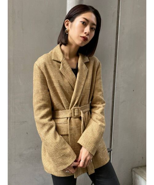 EMODA(エモダ)の「ツイストサークルピアス(ピアス(両耳用)・レディース・シルバー/ゴールド・FREE)」の11枚目の写真