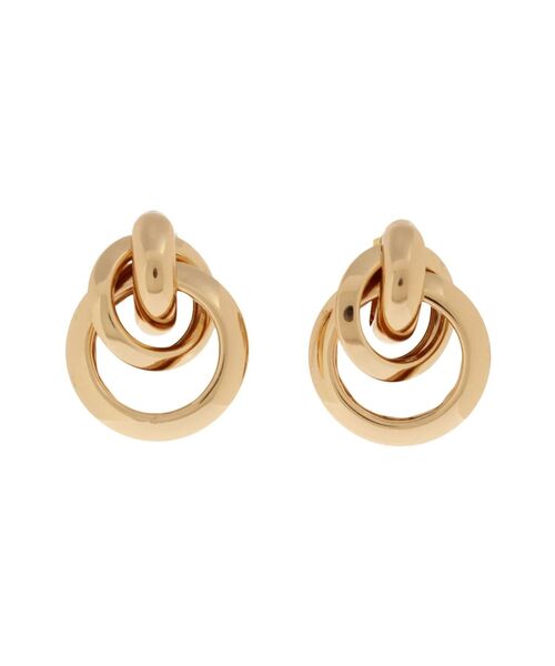 EMODA(エモダ)の「ツイストサークルピアス(ピアス(両耳用)・レディース・シルバー/ゴールド・FREE)」の19枚目の写真