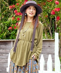 チャイハネ | 【チャイハネ】yul ジオメトリック柄トップス(Tシャツ/カットソー)