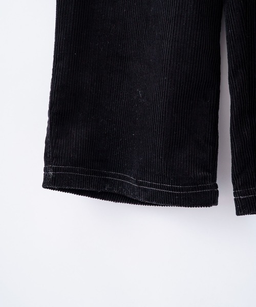 WHIMSIC（ウィムジック）の「【WHIMSIC】U.S.N コーデュロイデッキパンツ（サロペット/オーバーオール・レディース・ブラック/ベージュ・1/2）」の9枚目の写真