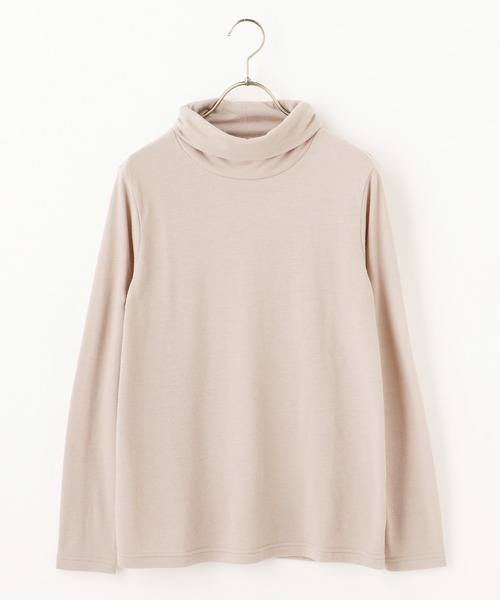 Honeys(ハニーズ)の「くしゅくしゅタートル(Tシャツ/カットソー・レディース・ブラック/アイボリー/ミント/モカ/杢グレー/ブルー系その他/ピンク系その他/ラベンダー/イエロー系その他・LL/M/L)」の19枚目の写真