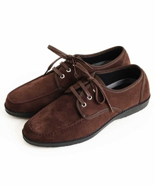 MK MICHEL KLEIN HOMME （エムケーミッシェルクランオム）の「『軽い/通気性/柔らかい』モカシンスニーカー（スニーカー・メンズ・ブラック/ブラウン/グレー・26.5/25.5/26）」の3枚目の写真