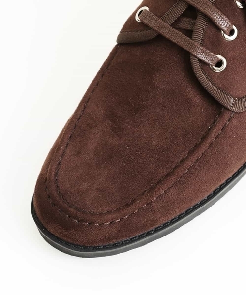 MK MICHEL KLEIN HOMME （エムケーミッシェルクランオム）の「『軽い/通気性/柔らかい』モカシンスニーカー（スニーカー・メンズ・ブラック/ブラウン/グレー・26.5/25.5/26）」の6枚目の写真