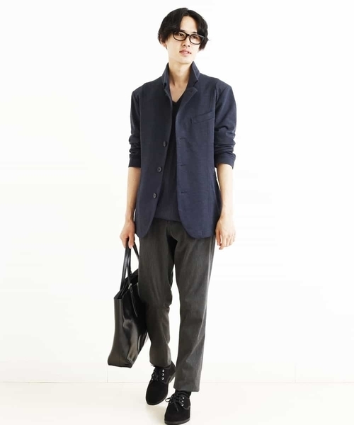 MK MICHEL KLEIN HOMME （エムケーミッシェルクランオム）の「『軽い/通気性/柔らかい』モカシンスニーカー（スニーカー・メンズ・ブラック/ブラウン/グレー・26.5/25.5/26）」の10枚目の写真