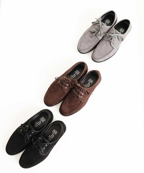 MK MICHEL KLEIN HOMME （エムケーミッシェルクランオム）の「『軽い/通気性/柔らかい』モカシンスニーカー（スニーカー・メンズ・ブラック/ブラウン/グレー・26.5/25.5/26）」の12枚目の写真