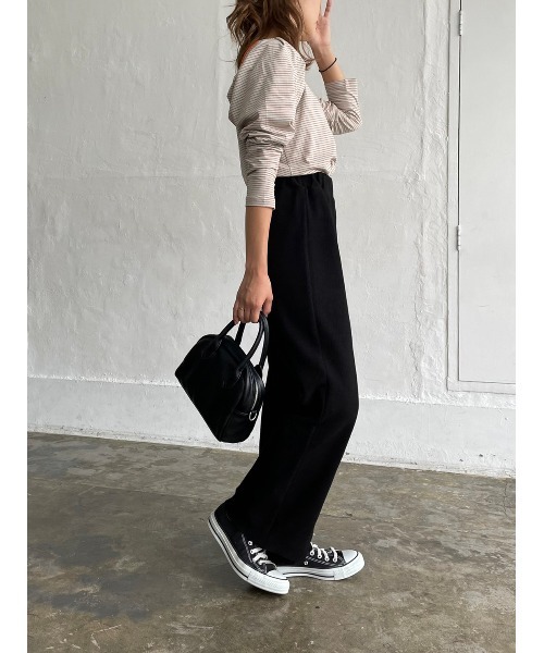 DAIS-Y（デイジー）の「Original起毛スリットフレアパンツ（その他パンツ・レディース・ブラック/ピンク/アイボリー・S/M）」の19枚目の写真