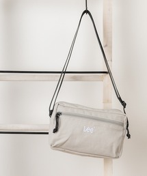Lee（リー）の「【Lee/リー】ブランドロゴ キャンバス スクエアショルダーバッグ/ネックポーチ（ショルダーバッグ）」