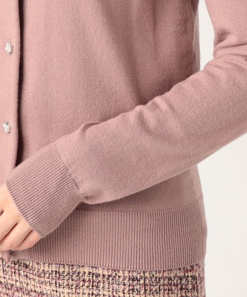 LAISSE PASSE（レッセパッセ）の「フリンジ刺繍ツイン（アンサンブル・レディース・ダルブルー系/モーブ系/ピンクベージュ/アイボリー・MEDIUM）」の20枚目の写真