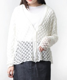 ZOZO限定 ざっくり編み カーディガン MEI
