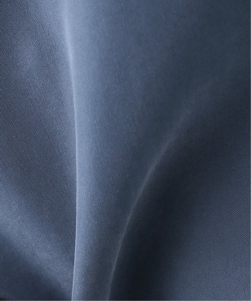 EDIFICE LA BOUCLE（エディフィスラブークル）の「【LA BOUCLE】スタンドカラーシャツ パウダーレーヨン（シャツ/ブラウス・メンズ・カーキ/サックスブルー/アイボリー・2/1/3）」の16枚目の写真