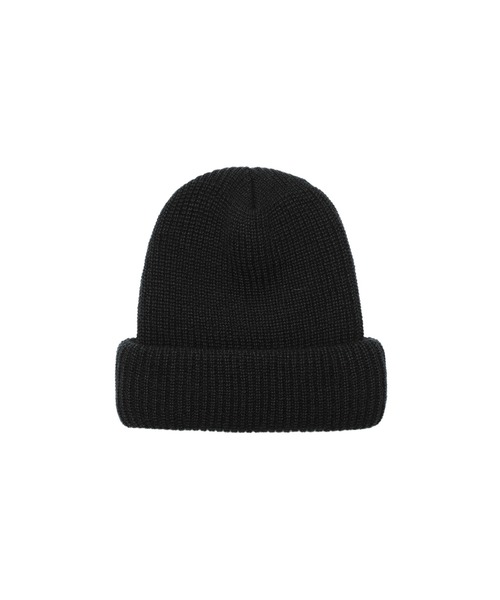 DOUBLE CHEESEBURGER(ダブルチーズバーガー)の「ダブルチーズバーガー ニットキャップ -Cheese- / DOUBLE CHEESEBURGER Knit Cap -Cheese-(ニットキャップ/ビーニー・メンズ・ブラック/ネイビー・FREE)」の6枚目の写真