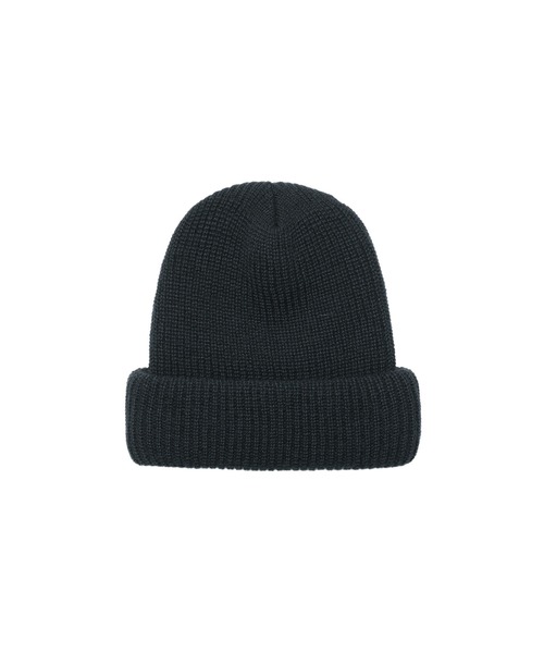 DOUBLE CHEESEBURGER(ダブルチーズバーガー)の「ダブルチーズバーガー ニットキャップ -Cheese- / DOUBLE CHEESEBURGER Knit Cap -Cheese-(ニットキャップ/ビーニー・メンズ・ブラック/ネイビー・FREE)」の9枚目の写真