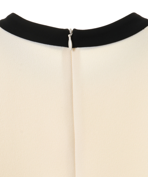 Tiara（ティアラ）の「バイカラーブラウス（シャツ/ブラウス・レディース・ブラウン/ベージュ/ブラック/アイボリー・FREE）」の20枚目の写真